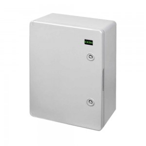 Бокс монтажный пластиковый СКИМ 350х250х150 с панелью IP65