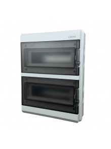 Бокс пластиковый СКИМ на 24 модуля накладной IP65 ( С11902006/С99990126 )