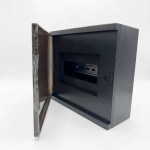 Бокс пластиковий СКІМ 09 модулів накладний IP40 чорний прозора дверка ( С11902012 )