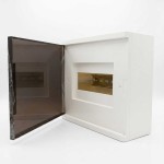 Бокс пластиковый СКИМ 12 модулей накладной IP40 белый ( С11902013 )