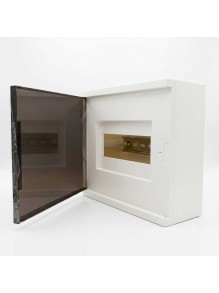 Бокс пластиковый СКИМ 12 модулей накладной IP40 белый 