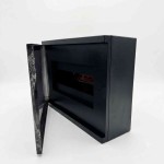 Бокс пластиковый СКИМ 12 модулей накладной IP40 черный прозрачная дверца ( С11902014 )