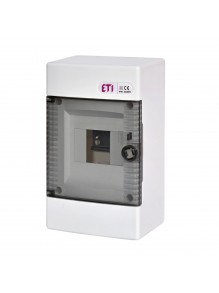 Бокс пластиковий ETI ECT 4PT на 4 модулів IP40 прозора дверка