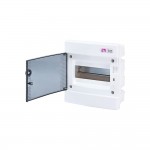 Бокс пластиковий ETI ECM 8PT на 8 модулів IP40 прозора дверка ( 1101010 )