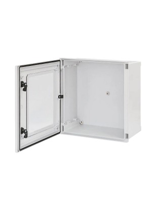 Шафа поліестерова ETI EPC-W 40-40-20 IP66 2 замки, з вікном