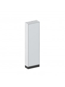 Шкаф металлический ETI LXN250 2-12 PHN1 1850х550х250 цоколь 100мм 1дверь IP41