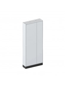 Шкаф металлический ETI LXN250 3-12 PHN1 1850х800х250 цоколь 100мм 2 двери IP41