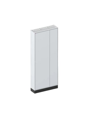 Шкаф металлический ETI LXN250 3-12 PHN1 1850х800х250 цоколь 100мм 2 двери IP41
