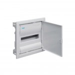 Бокс пластиковый Hager Volta на 12 модулей внутренний с металлическими дверками ( VU12UA )