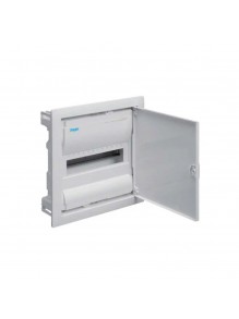 Бокс пластиковый Hager Volta на 12 модулей внутренний с металлическими дверками