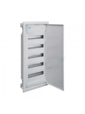 Бокс пластиковый Hager Volta на 60 модулей внутренний с металлическими дверками