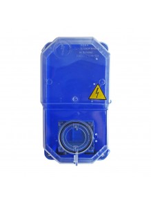 Коробка під однофазний лічильник КДЕ-2 ударостійка синя