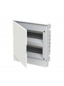 Бокс пластиковый АББ basic E на 24 модулей внутренний непрозрачный