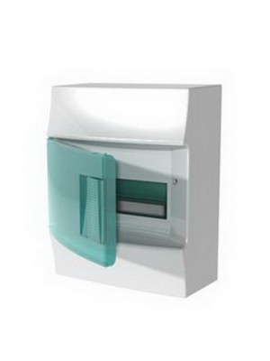 Бокс пластиковый АББ Mistral на 8 модулей внешний