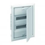 Бокс пластиковый AББ UK624E3 на 24 модуля внутренний с клеммами ( 2CPX077841R9999 )