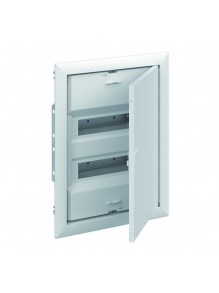 Бокс пластиковый AББ UK624E3 на 24 модуля внутренний с клеммами