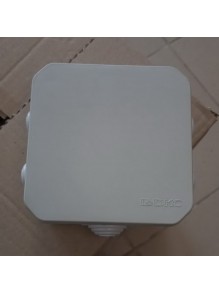 Коробка розподільча ДКС 100х100х50 сіра IP55