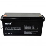 Акумулятор LiFePO4 25.6V 100Ah (BMS 60/100А - 2560Wh) MUST ( LP15-24100 )