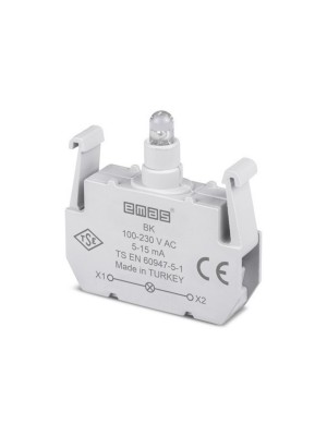 Лампа LED EMAS 100-230В AC BK