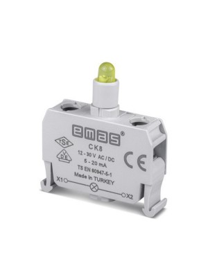 Лампа светодиодная EMAS 12-30В AC/DC CK8