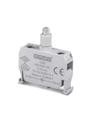 Лампа LED EMAS 100-230В AC CKB