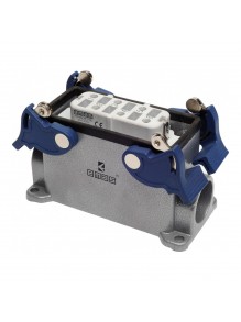 Розетка стационарная / 2 боковых ввода 6P EBM606PD24 EMAS