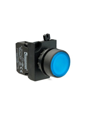 Кнопка EMAS без фиксации CP100DM (1НО) синяя