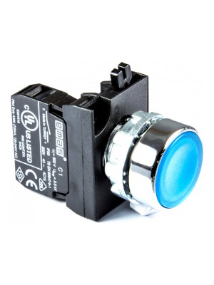Кнопка EMAS без фиксации CM100DM (1НО) синяя
