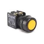 Кнопка EMAS без фиксации KB12RS (1НЗ) жёлтая