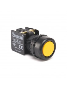 Кнопка EMAS без фиксации KB12RS (1НО) жёлтая