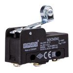 Мини-выключатель EMAS с металлическим роликом на коротком рычаге MN2 ( MN2MIM1 )