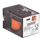 Реле проміжне EMAS 3CO (11 виводів) 10А 12В АС ( RE1P11AC012 )