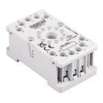 Колодка для реле EMAS на 11 входів сіра ( RS1P11G1 )
