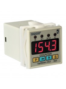 Лічильник 220V AC CO X1 -(0-9.999) X2 -(10-99.990) EMAS