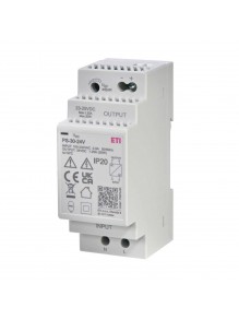 Блок живлення PS-30-24 100-250V AC 24V DC/30W/1,25A ETI