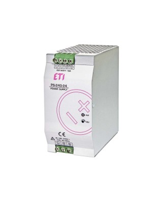 Блок живлення PS-240-24 100-240V AC/140-340V DC 24-28V DC/240W/10A ETI