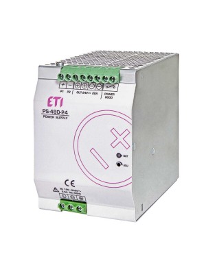 Блок живлення PS-480-24 100-240V AC/140-340V DC 24-28V DC/480W/20A ETI