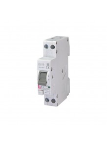 Дифференциальный автомат ETI KZS-1M-SUP 1P+N B6А 30мA тип A