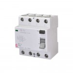 Дифреле ЕТІ EFI-4 4P 100А 300мА тип AC 10kA ( 2062155 )