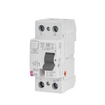 Реле диференційне ПЗВ 2р EFI-P2 25/0,1 тип AC 10kA ETI ( 2061221 )