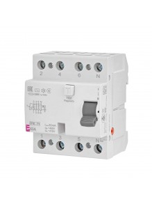 Реле диференційне ПЗВ 4р EFI6-P4 63/0,03 тип AC 6kA ETI