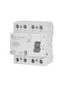 Реле диференційне ПЗВ 4р EFI6-P4 16/0,03 тип A 6kA ETI