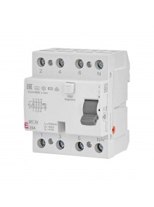 Реле диференційне ПЗВ 4р EFI6-P4 40/0,3 тип A 6kA ETI