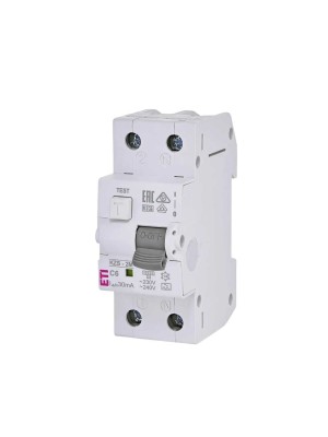Дифференциальный автомат KZS-2M C 6/0,03 тип A 10kA ETI