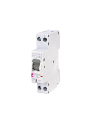 Дифференциальный автомат KZS-1M UNI C 10/0,01 тип A 6kA ETI