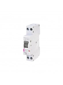 Диференційний автомат KZS-1M UNI C 6/0,03 тип AC 6kA ETI