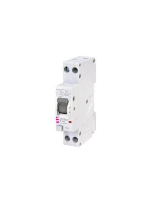 Дифференциальный автомат KZS-1M UNI C 10/0,03 тип AC 6kA ETI