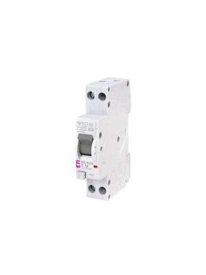 Дифференциальный автомат KZS-1M UNI C 16/0,03 тип AC 6kA ETI