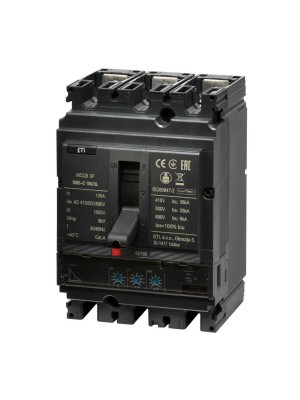 Автоматичний вимикач ETI NBS-E 100/3L 100A 3P