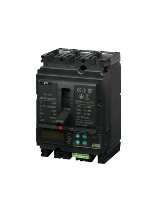 Автоматичний вимикач ETI NBS-EC 100/3S LCD 100A 3P